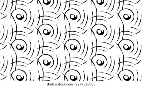 Vector seamless pattern. Geometric repeating background.