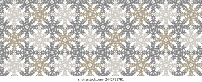 Vector seamless pattern with geometric shapes. For printing, packaging, textiles, wallpaper, children's design