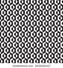 vector seamless pattern with geometric shapes