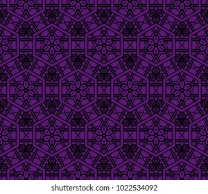 Vector seamless pattern with geometric style background. for printing on fabric, paper for scrapbooking, wallpaper, cover