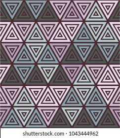 Vector seamless pattern, geometric style