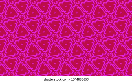 Vector Seamless pattern in geometric style. Triangles, lines. Modern elegant background. For your design