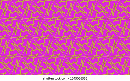 Vector Seamless pattern in geometric style. Triangles, lines. Modern elegant background. For your design