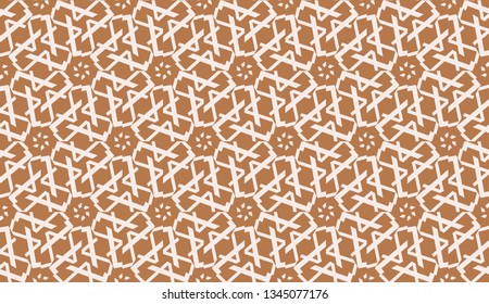 Vector Seamless pattern in geometric style. Triangles, lines. Modern elegant background. For your design