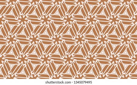 Vector Seamless pattern in geometric style. Triangles, lines. Modern elegant background. For your design