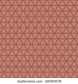 Vector seamless pattern. Geometric texture. Repeating background. triangle