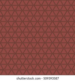 Vector seamless pattern. Geometric texture. Repeating background. triangle