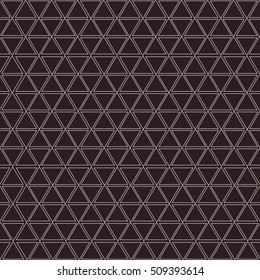 Vector seamless pattern. Geometric texture. Repeating background. triangle