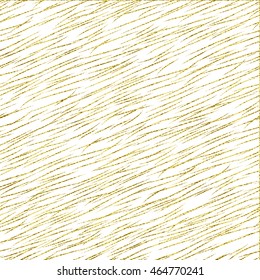 Vector seamless pattern with gold scratch. The backdrop for the printed products, web design, postcards, banners, etc.