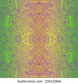 Vector seamless pattern with gradient