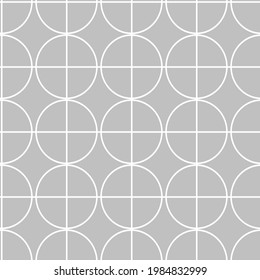 Vector seamless pattern gray abstraction geometric . Background illustration, decorative design for fabric or paper. Ornament modern
