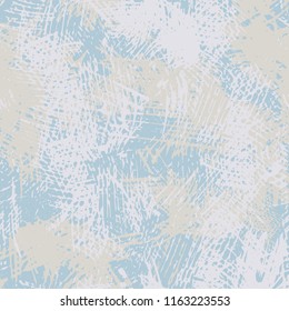 Vector seamless pattern in gray blue colors. Vintage style. Winter design.