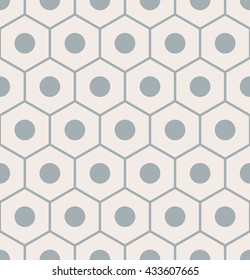Vector seamless pattern with gray pencil ends 