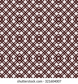 Vector seamless pattern of grid. Abstract background.
