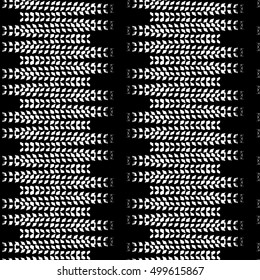 Vector seamless pattern of grunge hatching. Doodle brush line pattern. Black and white drawing of hand drawn elements