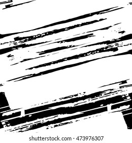 Vector seamless pattern in grunge style