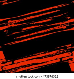 Vector seamless pattern in grunge style