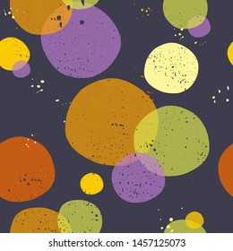 Vector seamless pattern, halloween collection.
