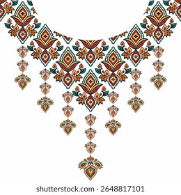 vetor padrão sem emenda com mão desenhando flores e corações. ornamento floral para convites de casamento, cartões, têxteis, papel de embrulho, embrulho de presente.