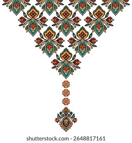 vetor padrão sem emenda com mão desenhando flores e corações. ornamento floral para convites de casamento, cartões, têxteis, papel de embrulho, embrulho de presente.