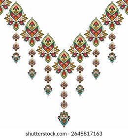 vetor padrão sem emenda com mão desenhando flores e corações. ornamento floral para convites de casamento, cartões, têxteis, papel de embrulho, embrulho de presente.