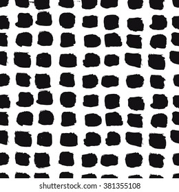 Vector seamless pattern of hand drawing elements in ink
