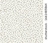 Vector seamless pattern. Hand drawn polka dot texture. Stylish subtle doodles. Modern graphic design. Multipurpose simple tileable print.