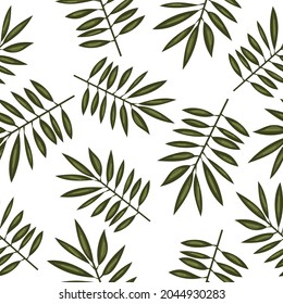 vector seamless pattern with hand drawn tropical ornament. Flat pattern for printing on fabric. clothes, wrapping paper