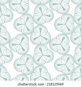 Vector seamless pattern. Hand drawn floral texture. Soft delicate flowers