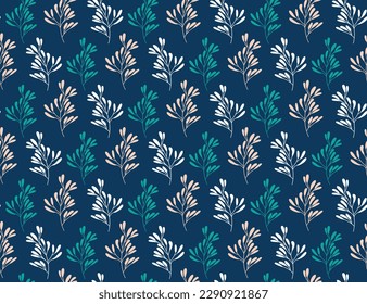 vector seamless  pattern. Hand drawn abstract background.