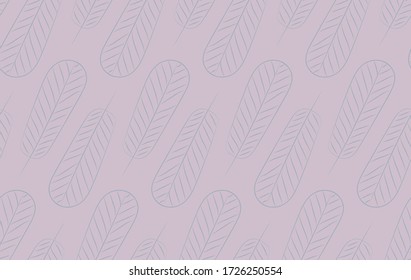 Vector seamless pattern with herbal elements. Pastel pink background. Textile sketch, background, wrapping paper, design, packaging. Eps 8.