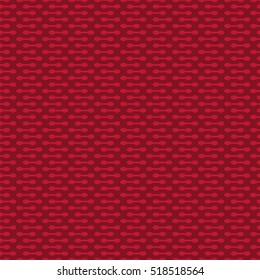 Vector seamless pattern. Horizontal arrangement of geometric shapes. Modern stylish texture. Repeating abstract background. Graphic backdrop.