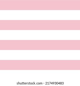 Vector seamless pattern with horizontal stripes. Striped pattern for clothing and wrapping. Pink stripes. Background for children.