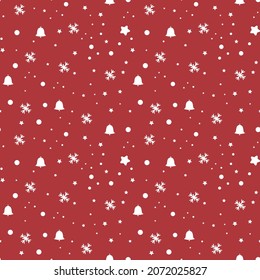 Vector, seamless pattern. Ideal for gift wrapping, gift cards, envelopes and fabrics.