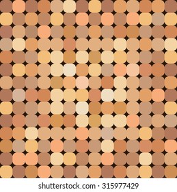 Vector seamless pattern. Illustration of abstract texture with squares. Pattern design for banner, poster, flyer, cover, brochure.