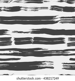 Vector seamless pattern with the ink strips for a background or a texture
