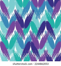 vector seamless pattern inspired by retro wallpaper designs in pastel colors Seamless vector background. 