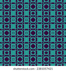 vector seamless pattern inspired by retro wallpaper designs in pastel colors Decorative ornament in retro vintage design style. 