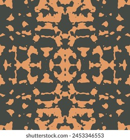 vector seamless pattern inspired by retro wallpaper designs in pastel colors Seamless geometric pattern. Abstract background.