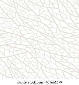 Vector seamless pattern. Irregular abstract grid texture. Free hand drawn trellis. - Shutterstock ID 407661679