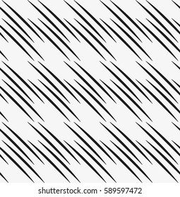 Vector seamless pattern. Irregular abstract grid. Linear hand drawn background. Repeating geometric tiles.