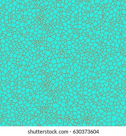 Vector seamless pattern. Irregular abstract grid texture. Free hand drawn trellis. stock vector
