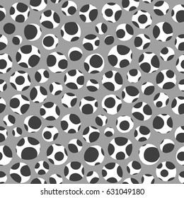 Vector seamless pattern. Irregular grid with rounded angles. Stylish mosaic texture. Hand drawn linear background with structure of mesh leaf veins. Contemporary graphic design.