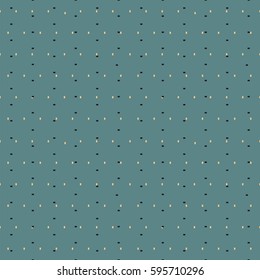 Vector seamless pattern with irregular small squares