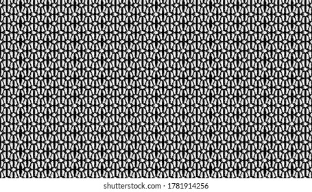 Vector seamless pattern. Jacquard Mesh Lace Fabric.