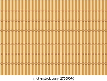 Vector Of Seamless Pattern As Japanese Or Chinese Bamboo Table Mat Or Curtain