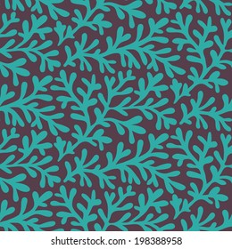 Vector seamless pattern with leaf, leaf background. Seamless pattern, abstract leaf texture, endless background. Can be used for wallpaper, pattern fills, web page background, surface textures.