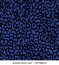 Vector seamless pattern with leopard skin