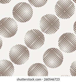 Vector seamless pattern of lines in the style of engraving
