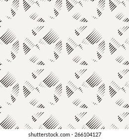 Vector seamless pattern of lines in the style of engraving